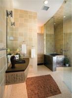 Elegant Contemporary Bathroom by Michael Bright