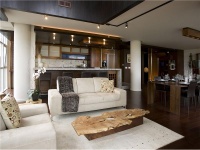 Open Contemporary Living Room by Pangaea