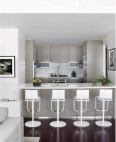 Light Contemporary Kitchen by Vicente Wolf Associates