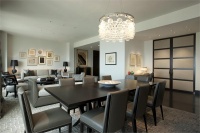 Classic Contemporary Dining Room by Michael Abrams