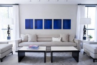 Light Contemporary Living Room by Emily Summers