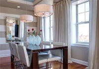 Sunny Contemporary Dining Room by Katie Marvin & Shirley Strom