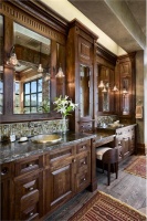 Classic Transitional Bathroom by Jerry Locati