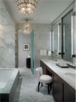 Elegant Contemporary Bathroom by Gary Lee