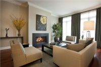 Classic Contemporary Living Room by Michael Abrams