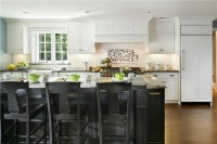 Relaxing Transitional Kitchen by Rose Marie Carr