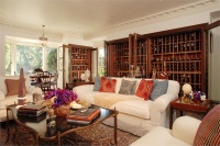 Formal Traditional Living Room by Timothy Corrigan