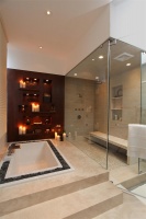 Relaxing Contemporary Bathroom by Christopher Grubb