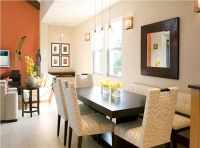 Light Contemporary Dining Room by Mimi Fong