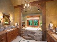 Homey Country/Rustic Bathroom by Lynette Zambon & Carol Merica