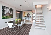 Airy Contemporary Dining Room by Tony Cappoli