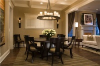 Classic Transitional Dining Room by Michael Abrams