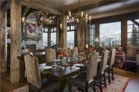 Cozy Country/Rustic Dining Room by Jerry Locati