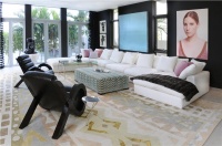 Elegant Contemporary Living Room by Todd Davis