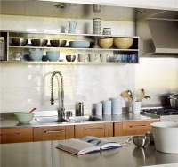 Airy Transitional Kitchen by Gabriel Benroth, Adam Rolston & Drew Stuart