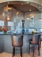 Dramatic Contemporary Bar by Lori Carroll