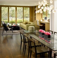 Open Contemporary Dining Room by Gary Lee