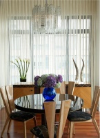 Light Contemporary Dining Room by Phyllis Harbinger