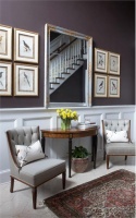 Classic Transitional Foyer by TerraCotta Properties