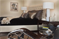 Elegant Contemporary Bedroom by Jacquelyn Armour