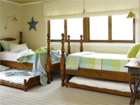 Cozy Traditional Kid's Room by Kathryn Scott