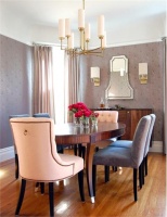 Classic Contemporary Dining Room by Jennifer Jones