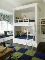 Open Contemporary Kid's Room by Michael Abrams