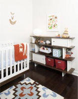 Light Contemporary Kid's Room by Amanda Moore