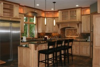 Homey Transitional Kitchen by Kim Schmidt