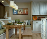 Cozy Transitional Kitchen by Susan Fredman