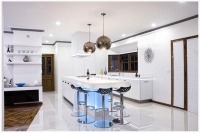 Light Contemporary Kitchen by Mal Corboy