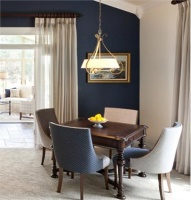 Cozy Traditional Dining Room by Starr Miller