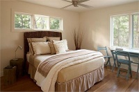 Cozy Transitional Bedroom by Helen Grubel