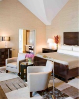 Elegant Contemporary Bedroom by Jamie Herzlinger