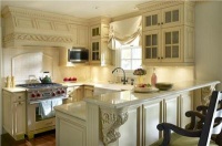 Light Traditional Kitchen by Sarah Barnard