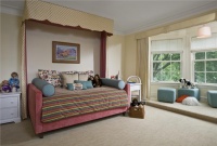 Sunny Traditional Bedroom by Susan Fredman