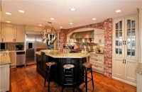 Cozy Transitional Kitchen by Adrienne Dorig