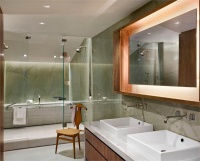 Stately Contemporary Bathroom by David Howell