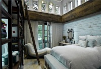 Cozy Country/Rustic Bedroom by Susan Fredman