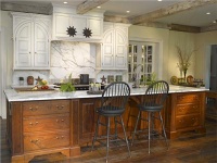 Homey Country/Rustic Kitchen by Peter Archer, AIA