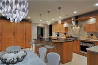 Casual Contemporary Kitchen by Ken Kelly, CKD, CBD, CR