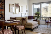 Elegant Transitional Living Room by Elisabeth Hahn