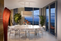 Elegant Contemporary Dining Room by JAY BRITTO