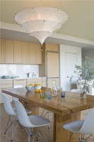 Open Contemporary Dining Room by Jessica Helgerson