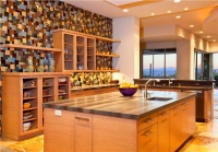 Dramatic Contemporary Kitchen by Lori Carroll