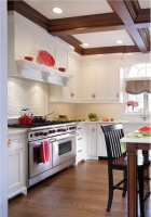 Light Transitional Kitchen by Rose Marie Carr