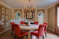 Elegant Traditional Dining Room by Barbara Feinstein