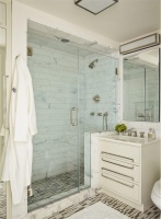 Light Contemporary Bathroom by Gideon Mendelson