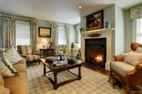 Relaxing Traditional Living Room by Jean Childs