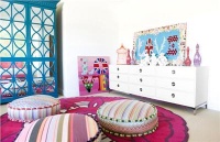 Dramatic Contemporary Kid's Room by Erinn Valencich